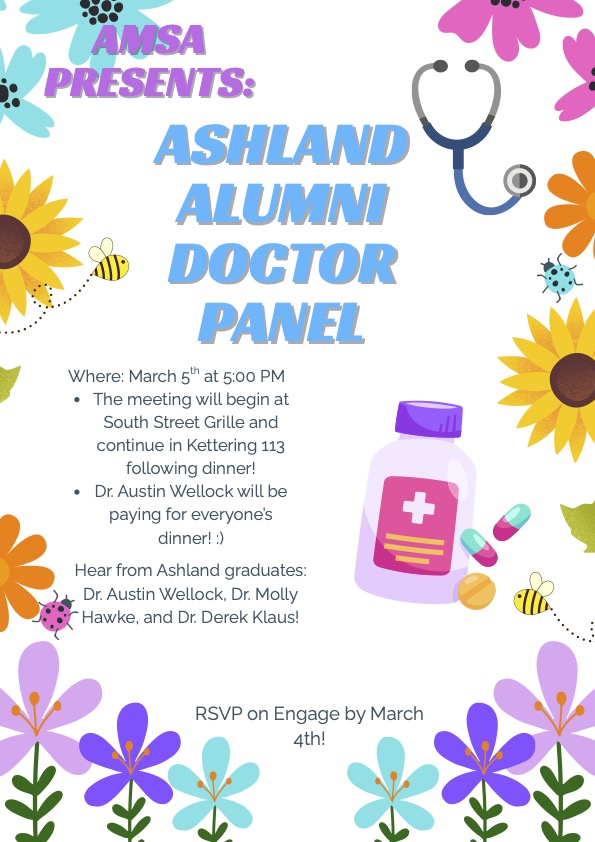Image of AMSA Presents: Ashland Alumni Doctor Panel