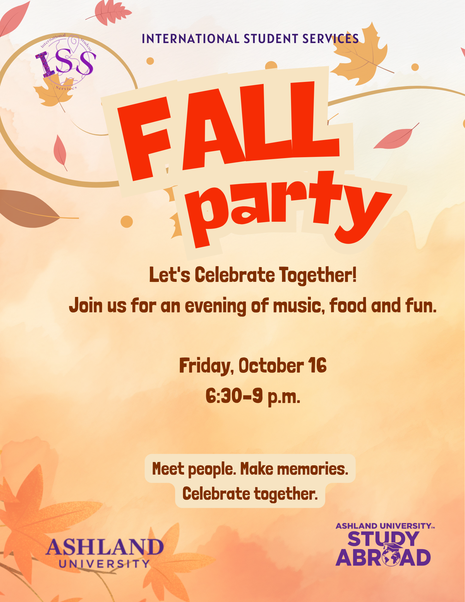 Image of Fall Party - International Education Week