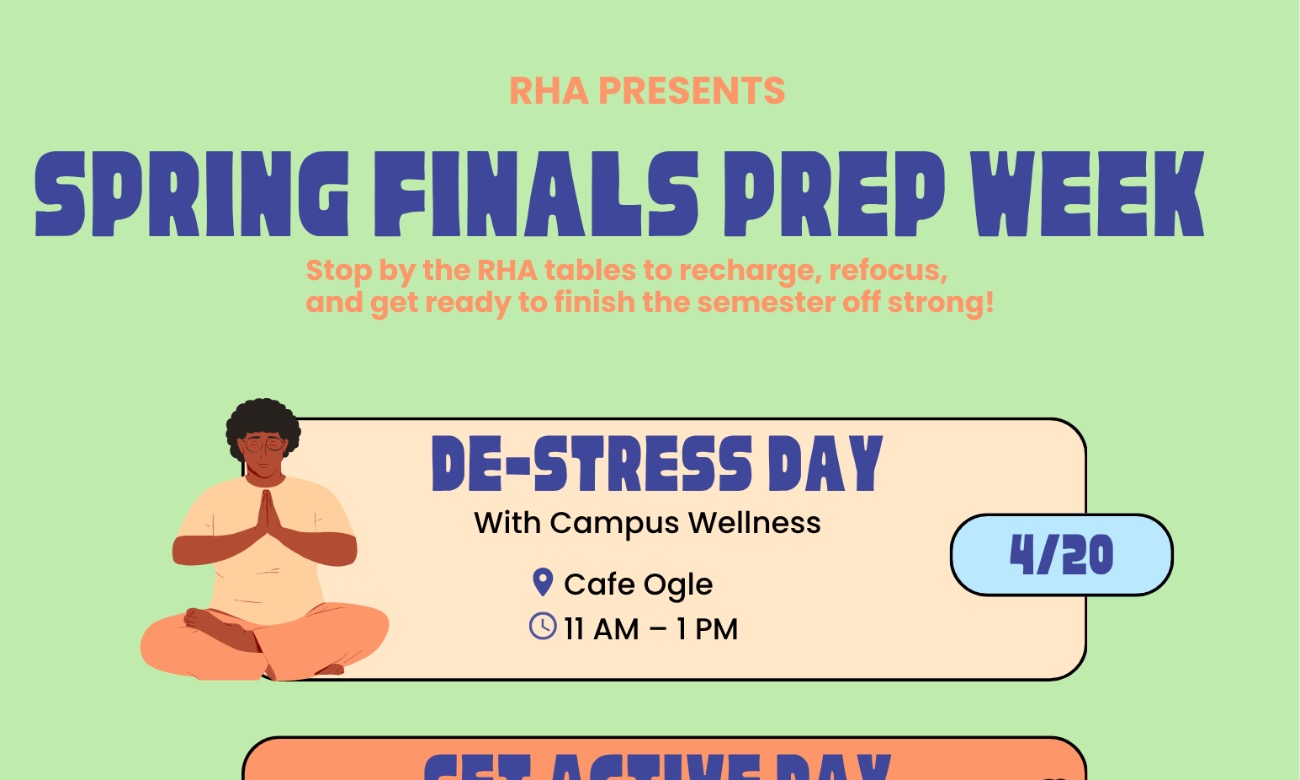 Image of Spring Finals Prep Week