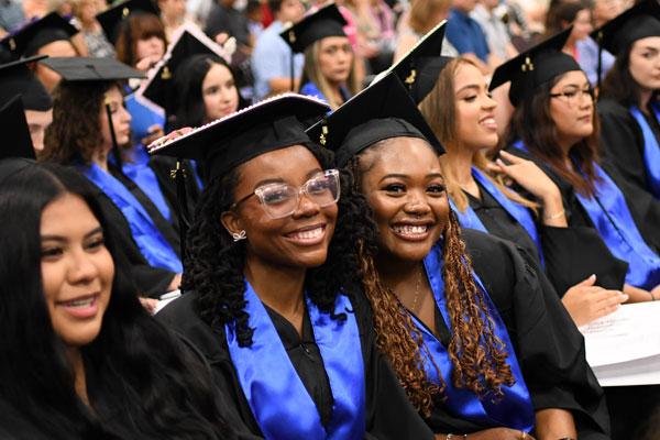 Group of students at graduation