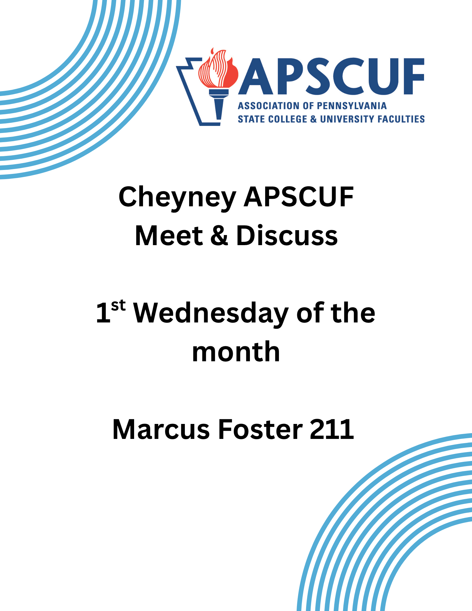 Image of APSCUF Meet & Discuss
