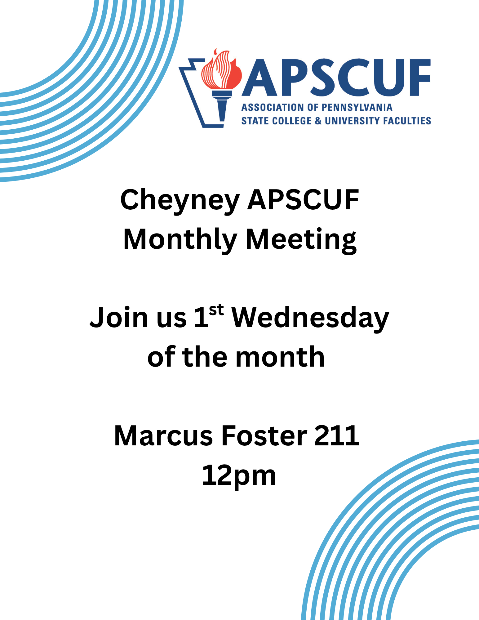 Image of APSCUF Meeting