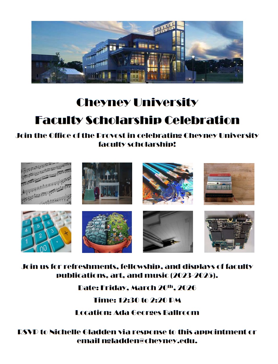 Image of Faculty Scholarship Celebration