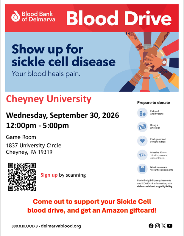 Image of Pre-Vet Club Blood Drive and Sickle Cell Disease Awareness