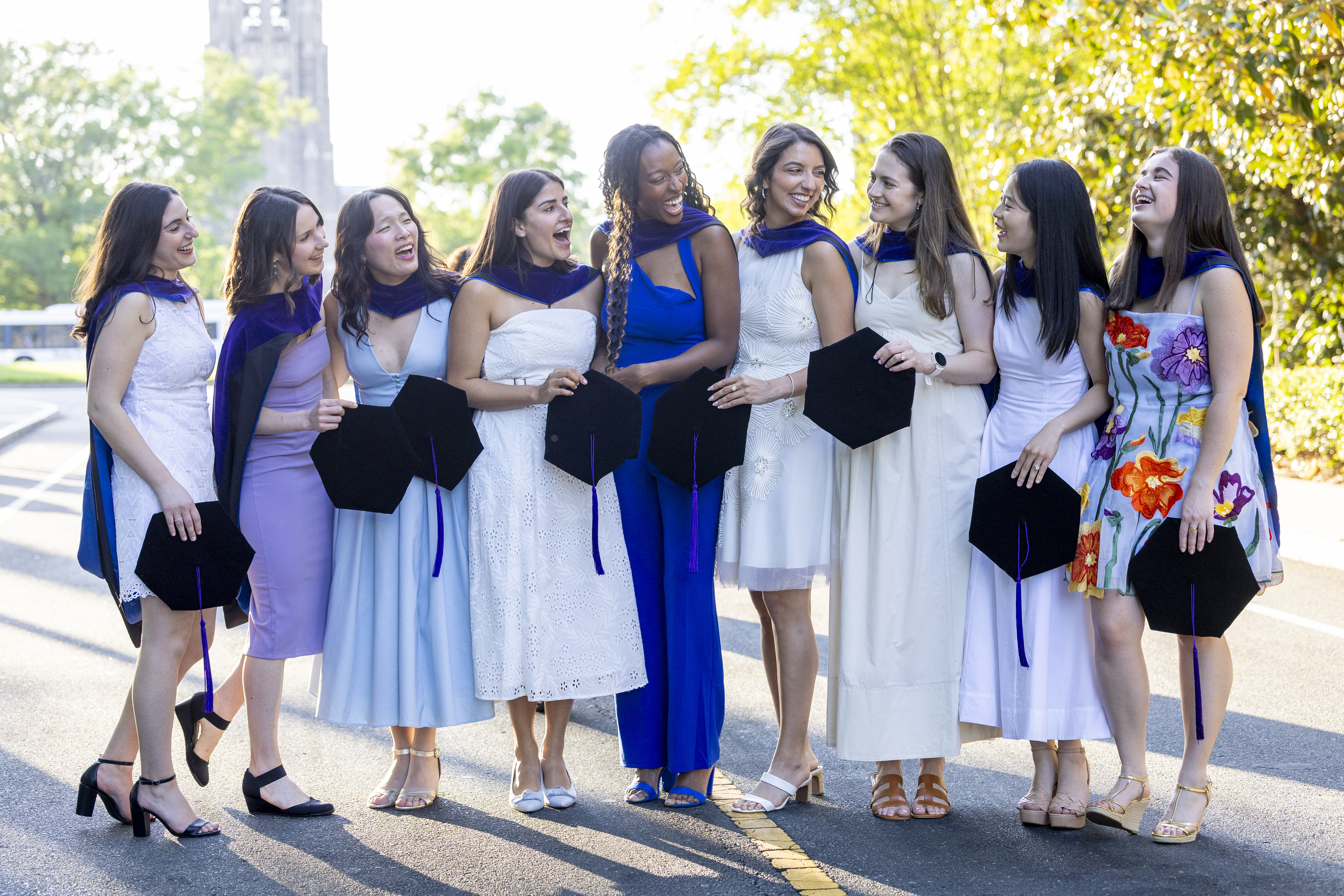 Law School students before Duke Commencement: Jared Lazarus
