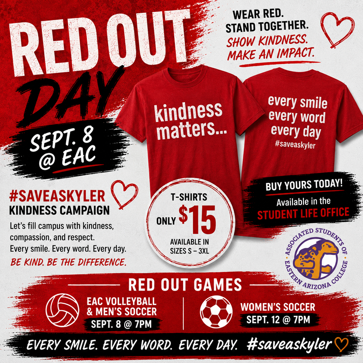 Image of Red Out Day