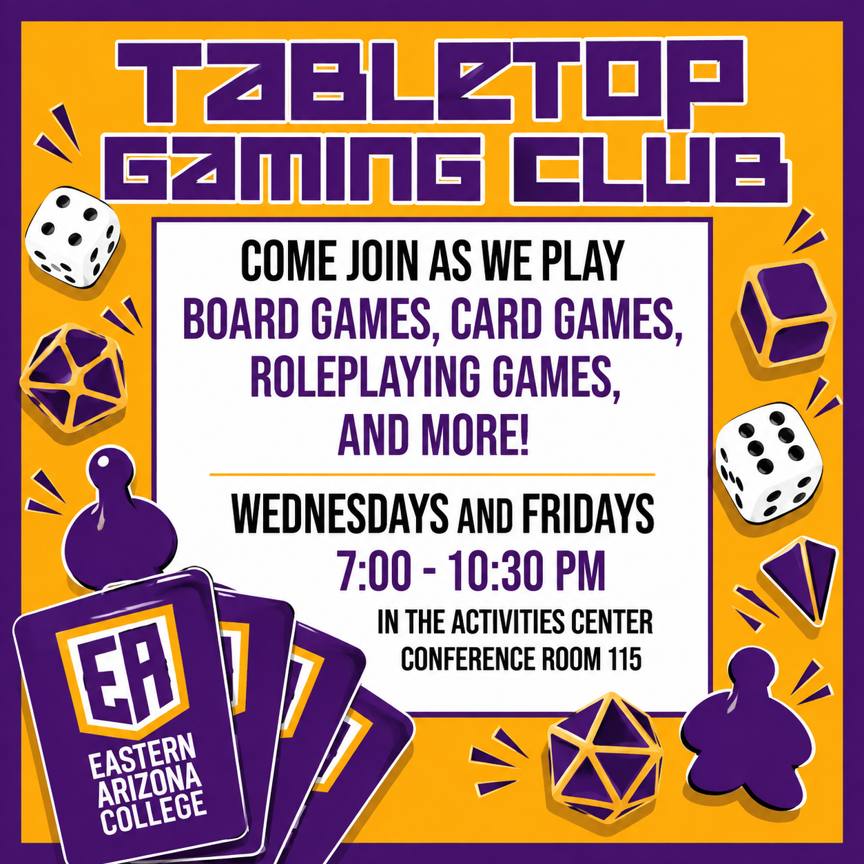 Image of Tabletop Gaming Club Meeting