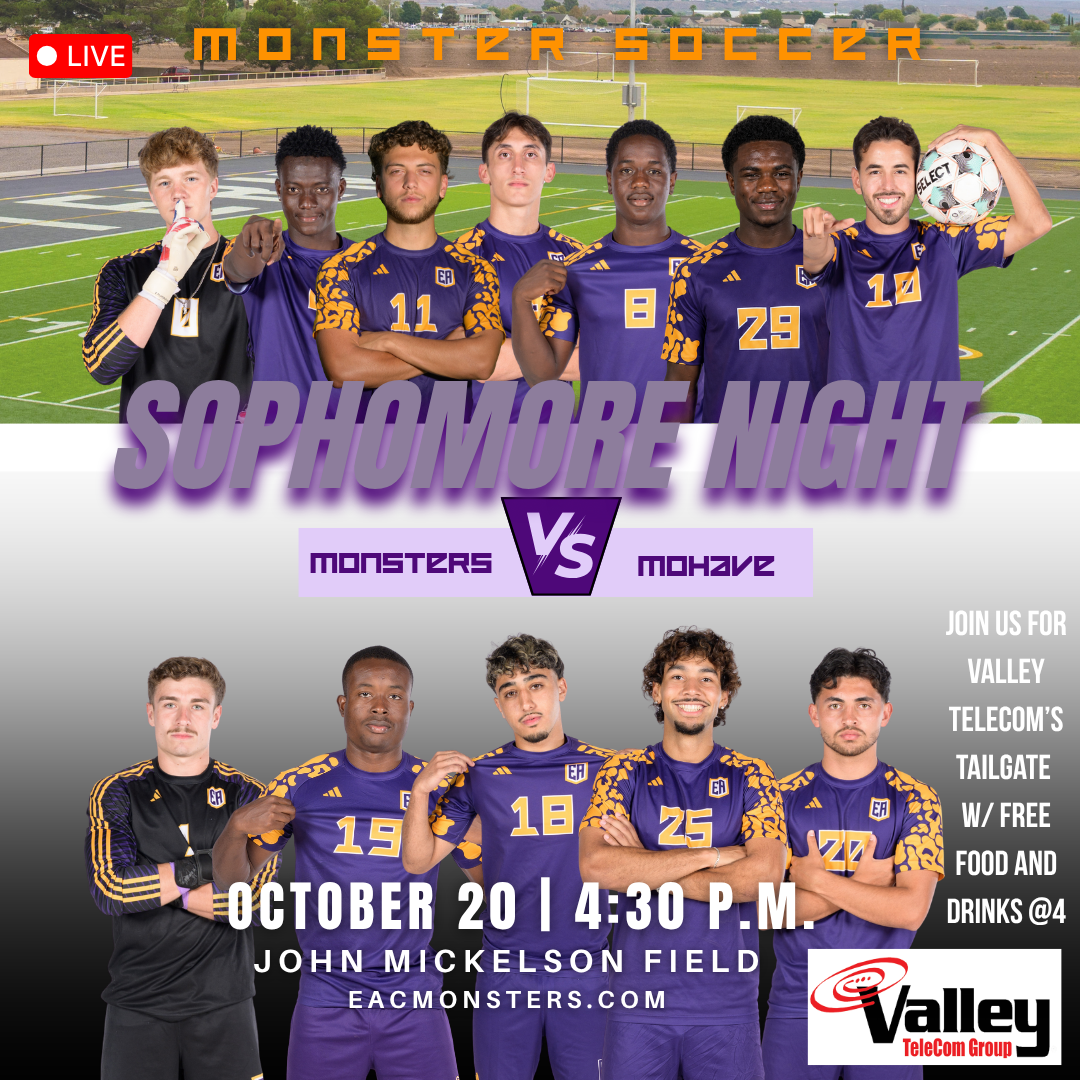 Image of EA Men's Soccer vs. Mohave