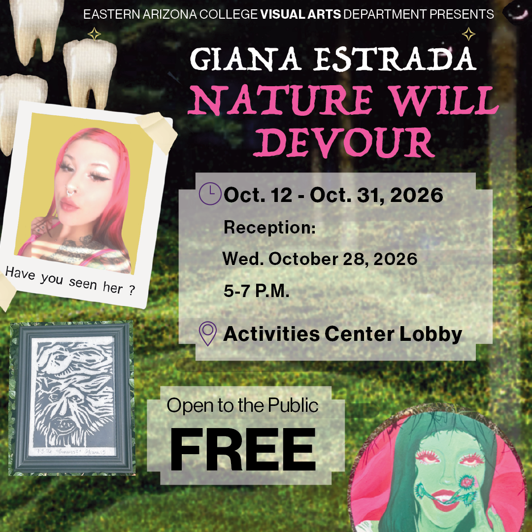 Image of Giana Estrada - "Nature Will Devour" - Student Art Exhibition