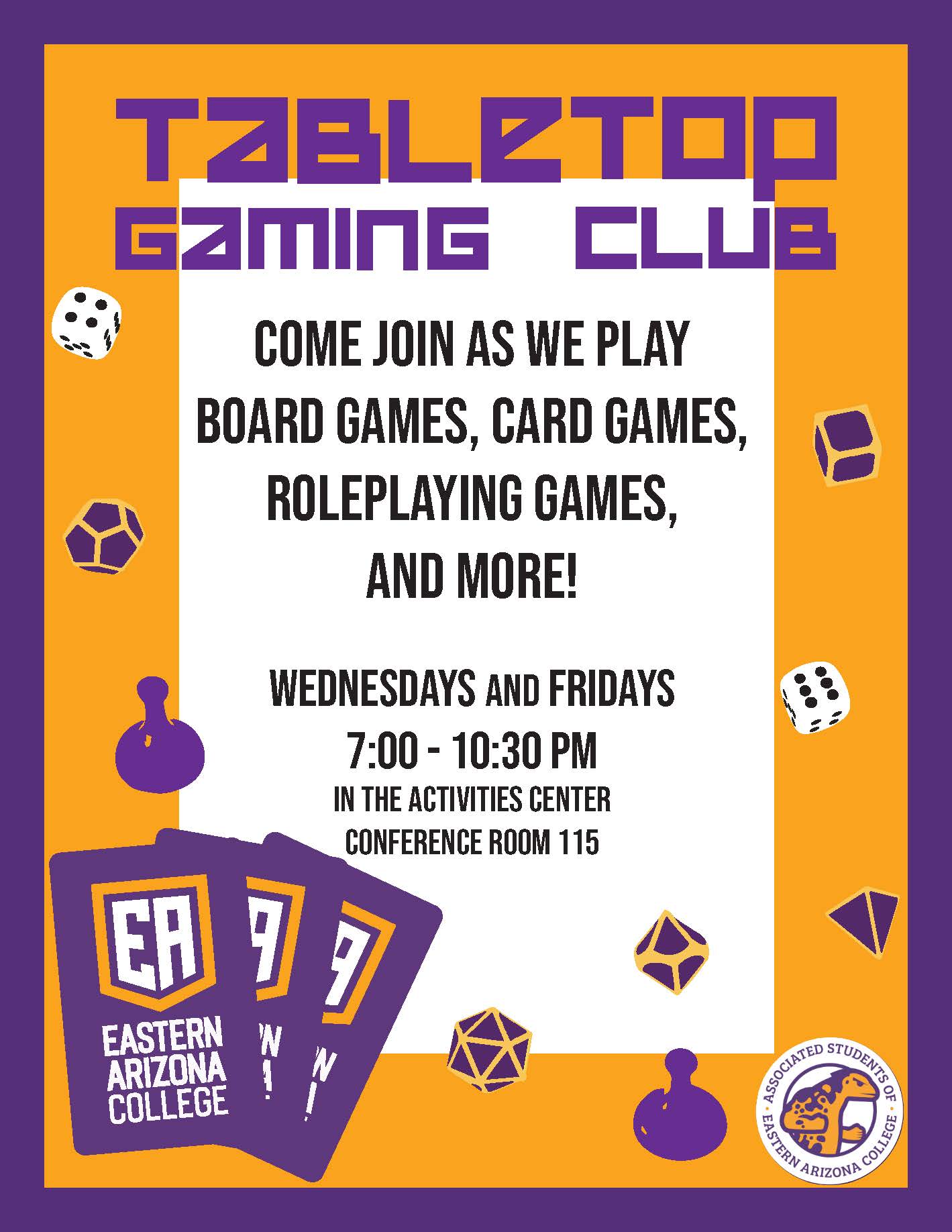 Image of Tabletop Gaming Club Meeting