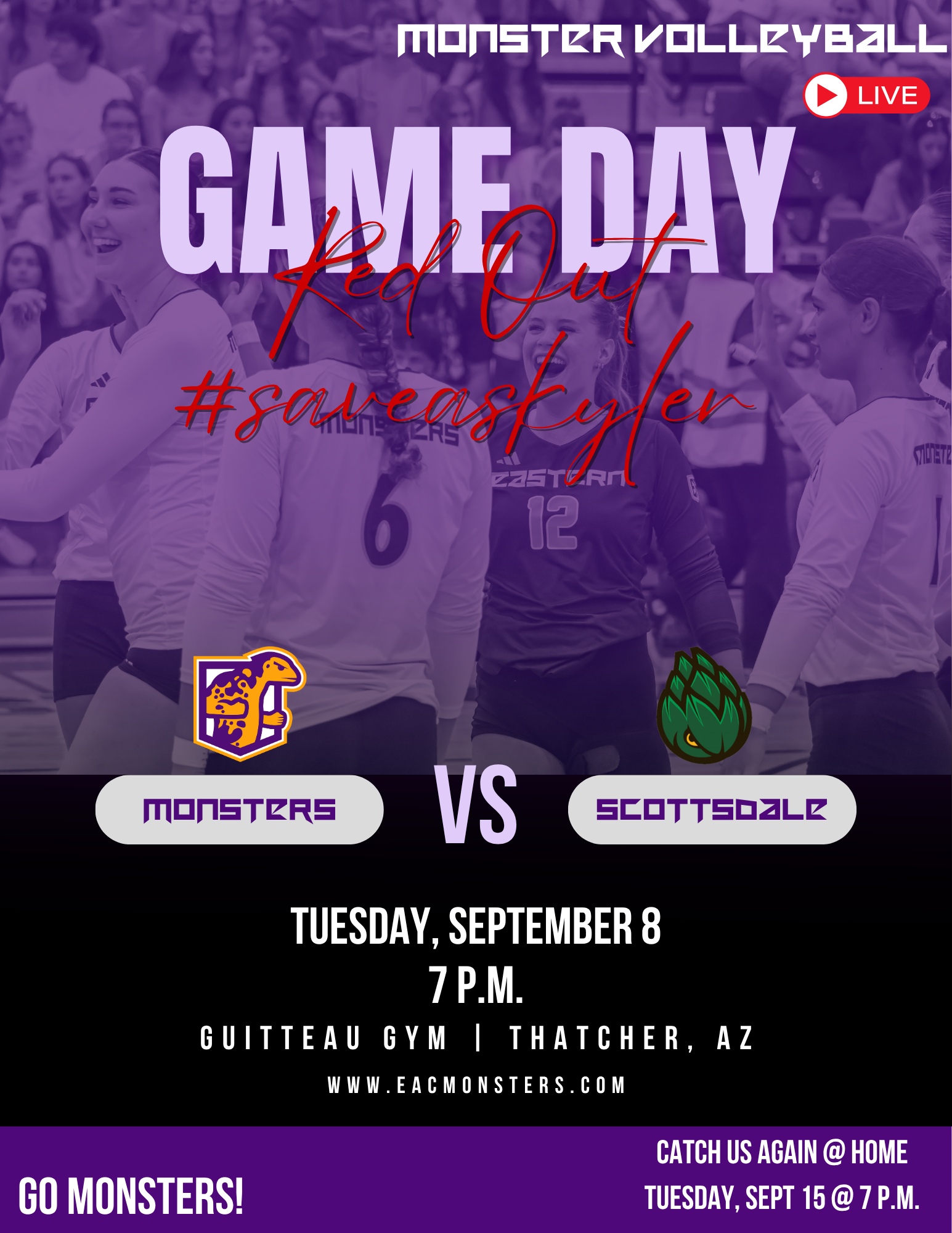 Image of EAC Volleyball vs. Scottsdale CC