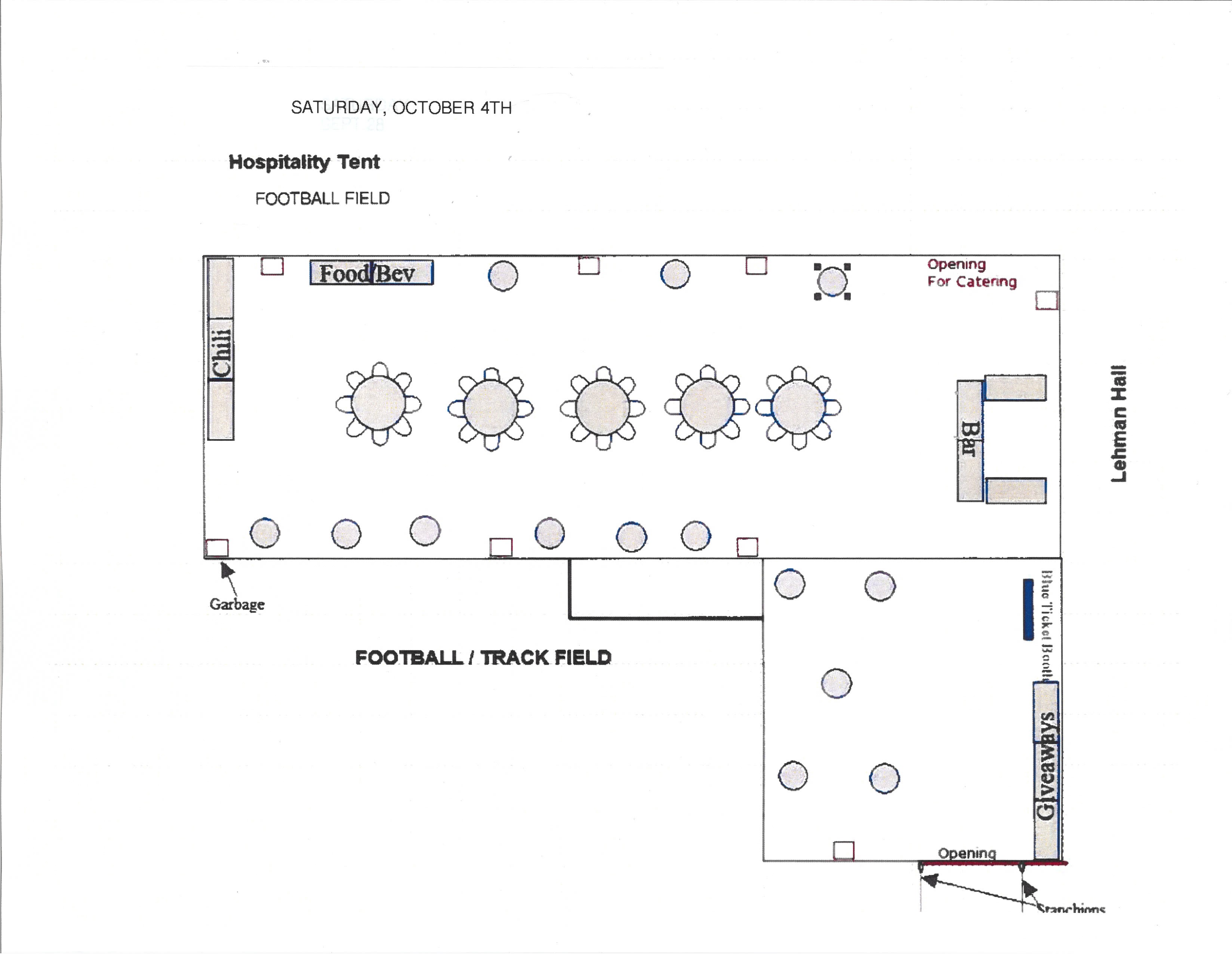 Image of Homecoming 2025: Hospitality Tent & Football Game