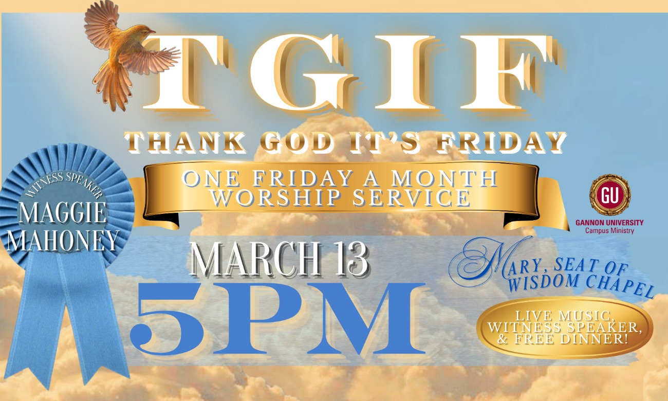 Image of TGIF (Thank God It's Friday)