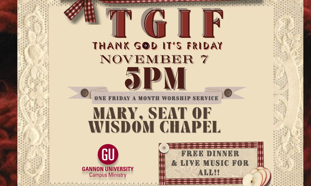 Image of TGIF (Thank God It's Friday!)