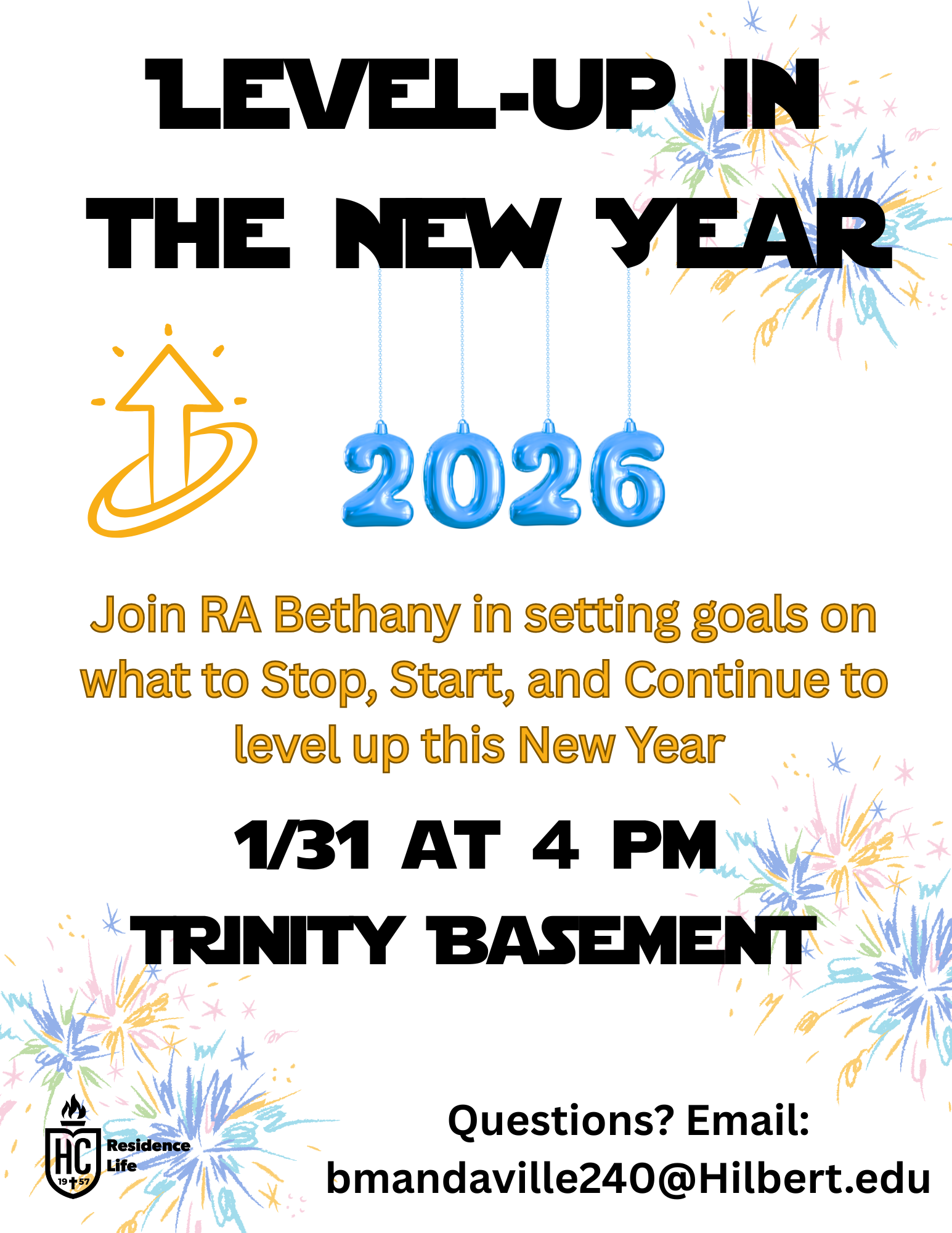 Image of Level-Up in the New Year with RA Bethany