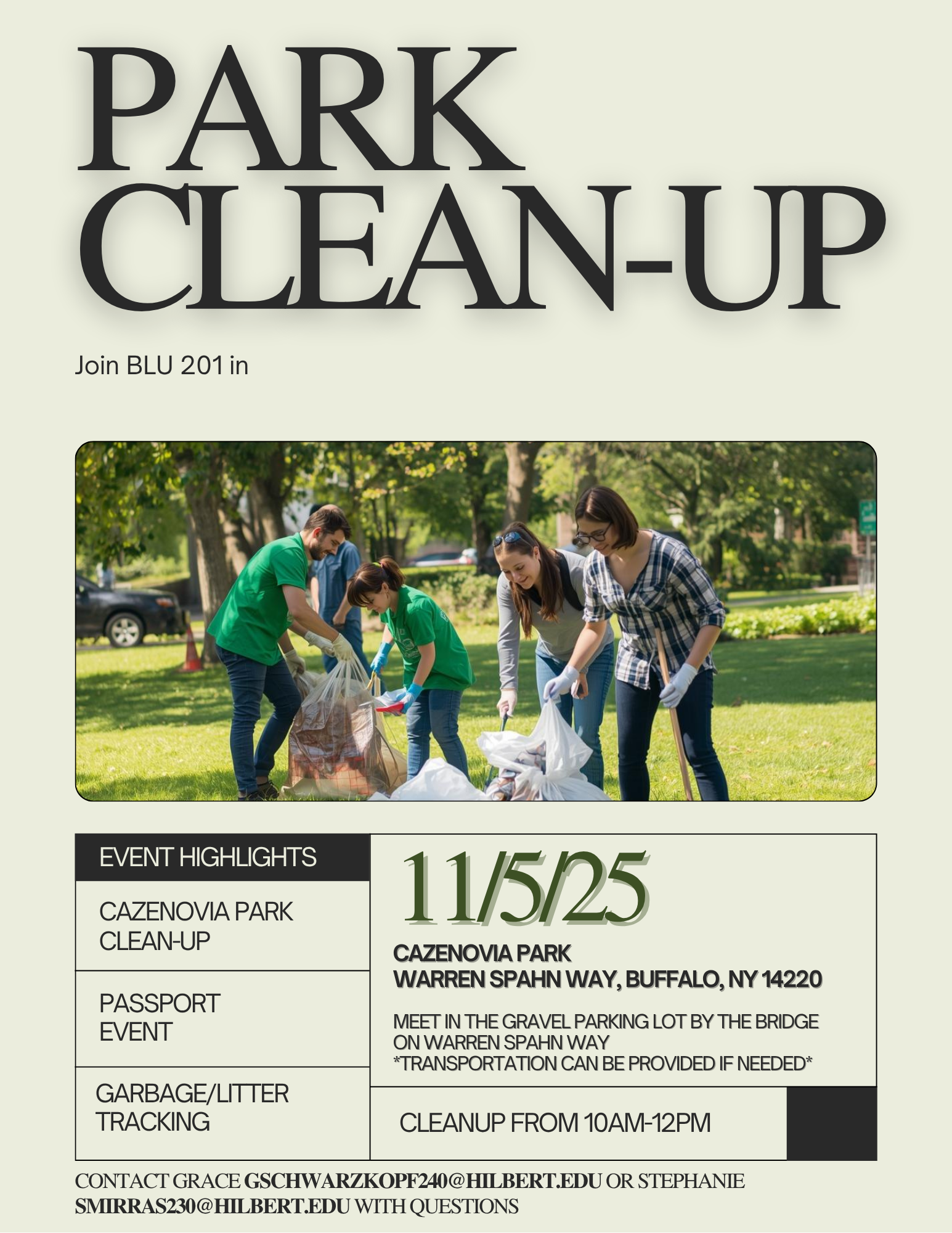 Image of Park Clean-Up (passport event)