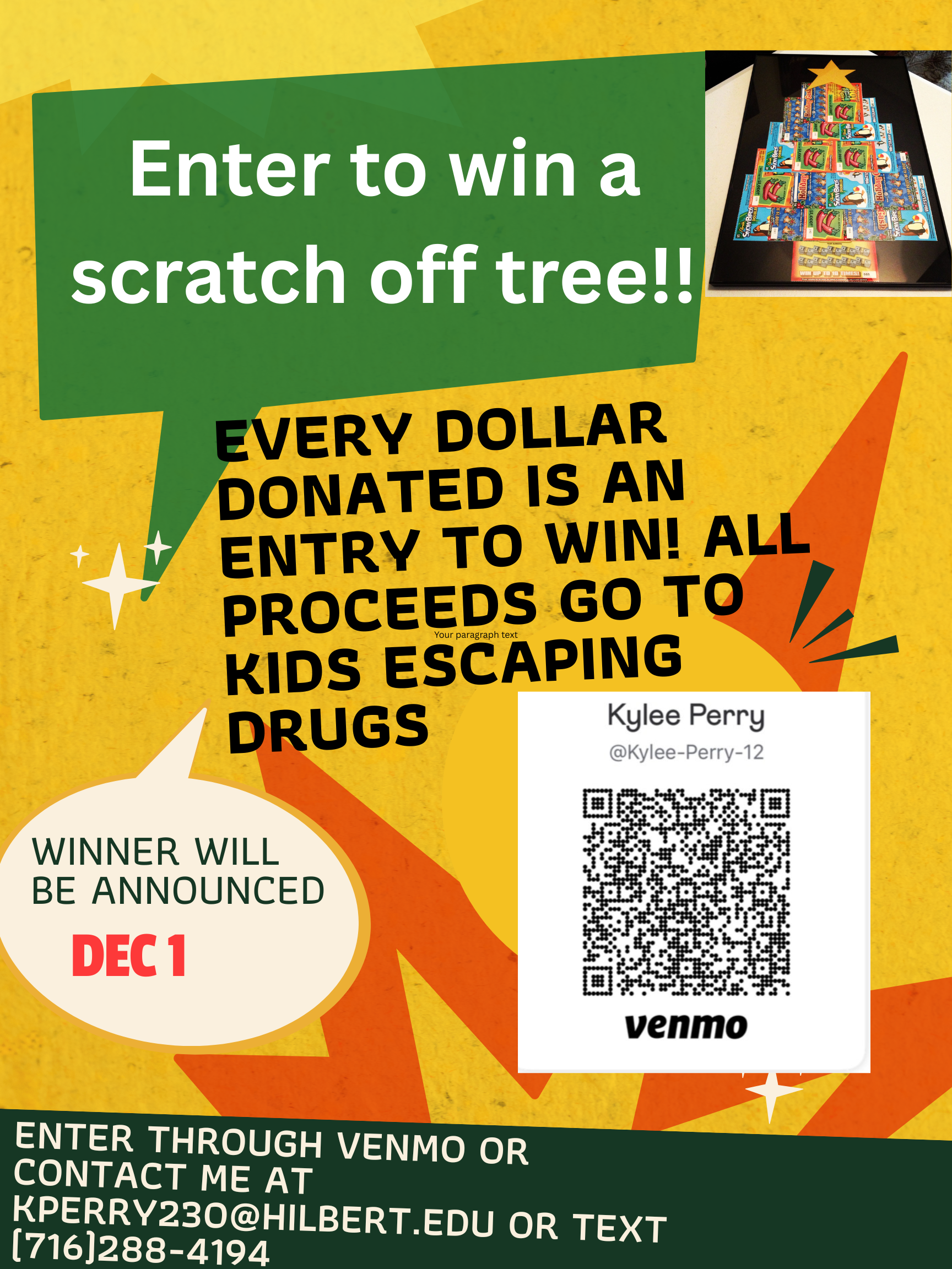 Image of Scratch Off Tree Giveaway