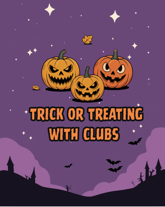 Image of Trick or Treat with the Clubs