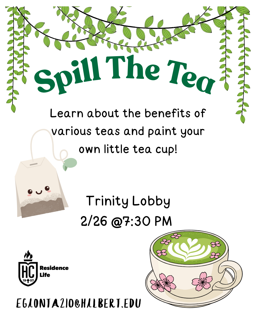 Image of Spill the Tea with RA Emma