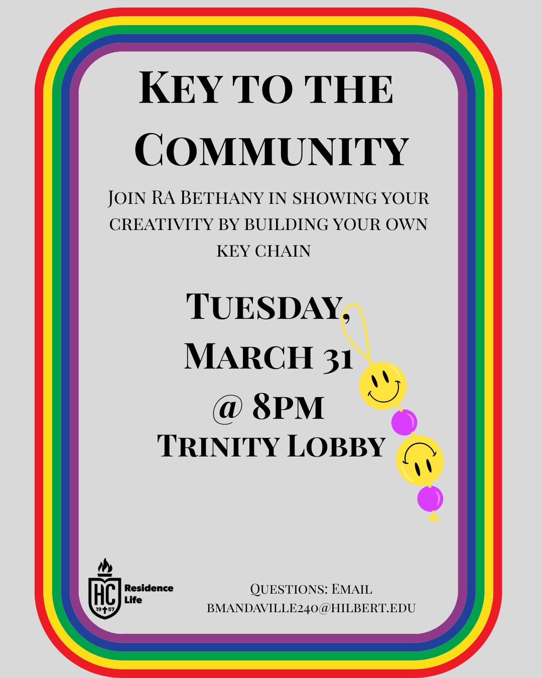 Image of Key to the Community with RA Bethany