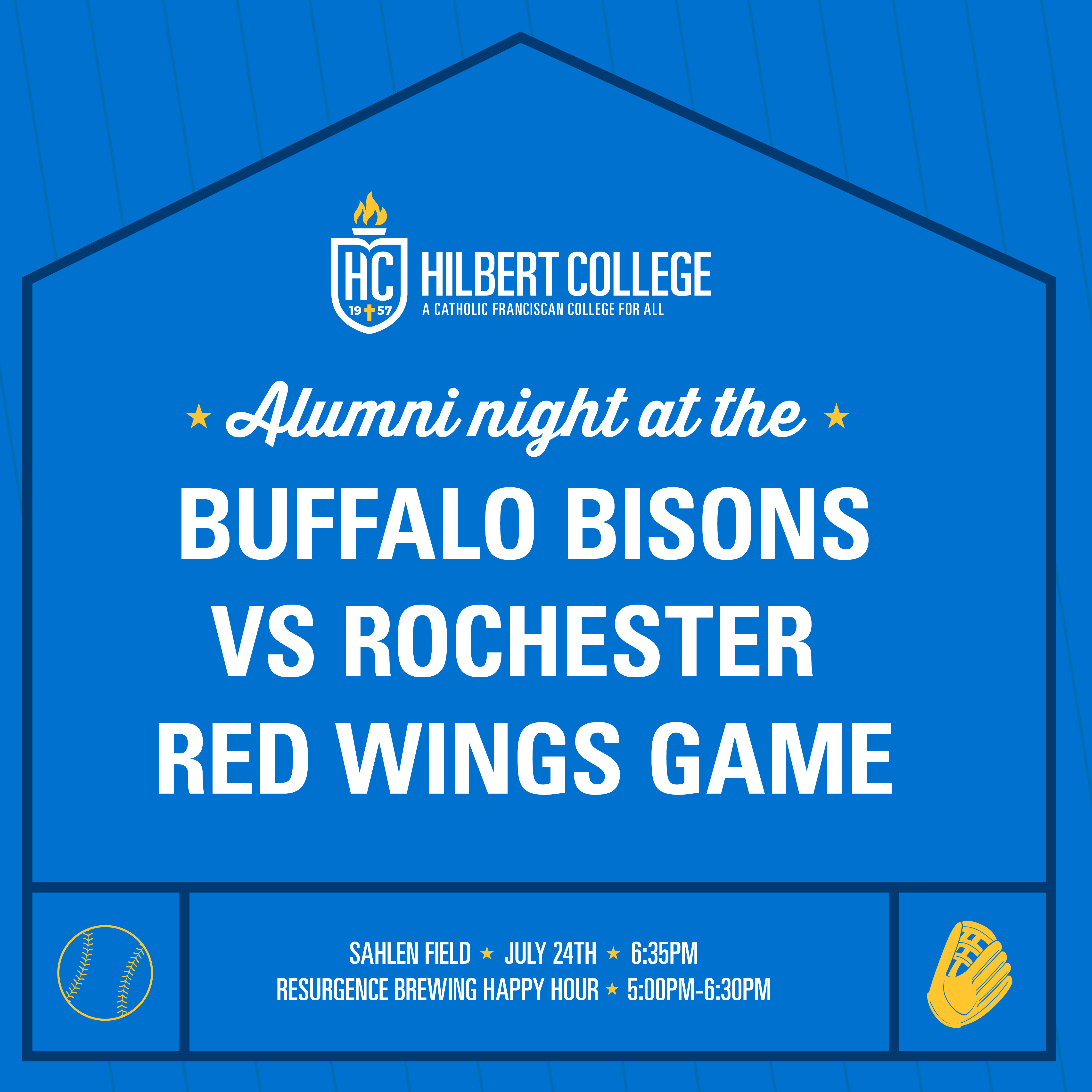 Image of Hilbert Night at Sahlen Field