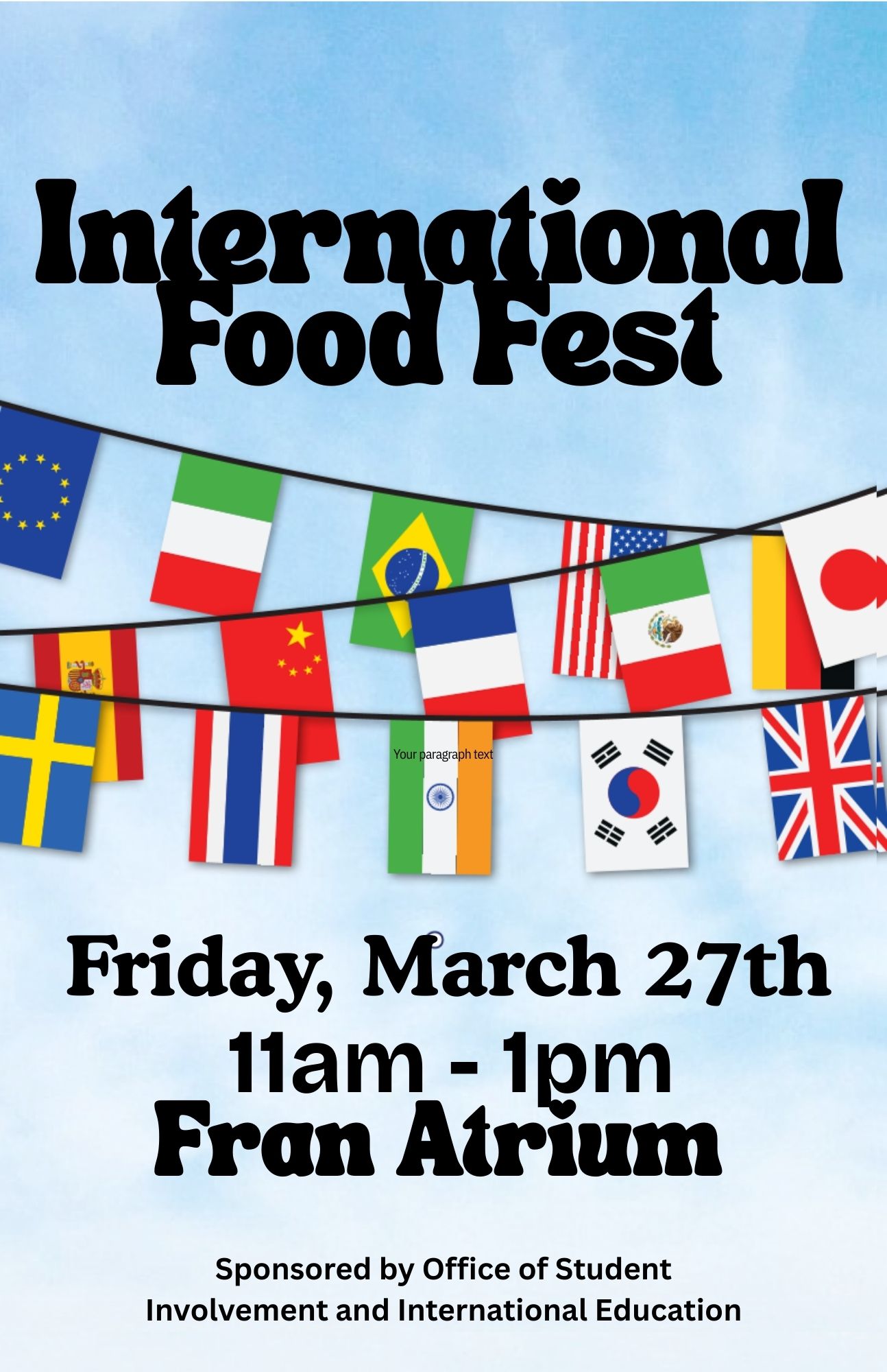 Image of International Food Fest