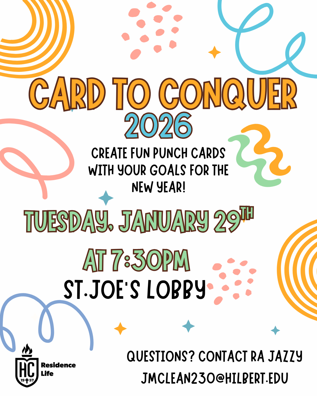 Image of Card to Conquer 2026 with SRA Jazzy