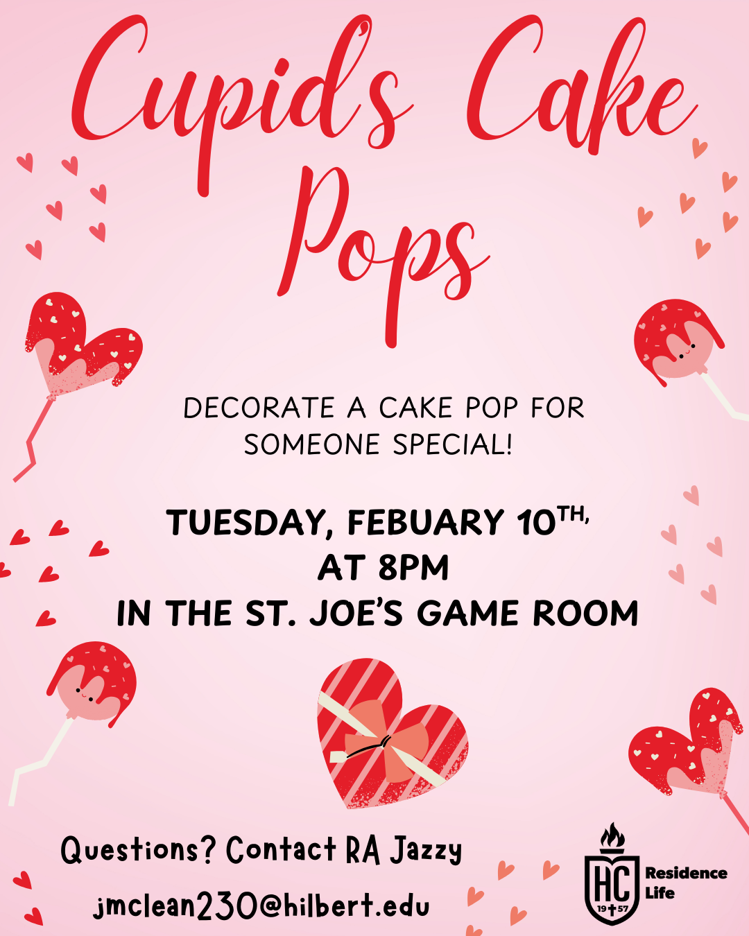 Image of Cupid's Cake Pops with SRA Jazzy