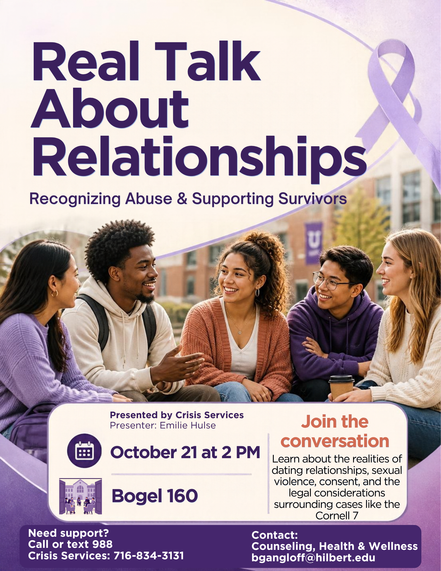Image of Real Talk About Relationships & The Cornell 7 (Passport Event)