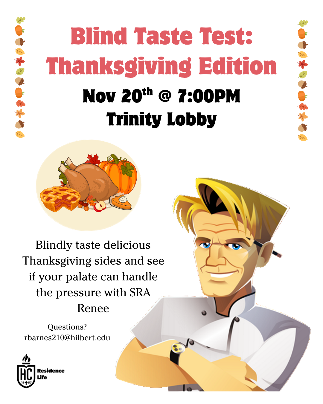 Image of Blind Taste Test - Thanksgiving Edition with SRA Renee