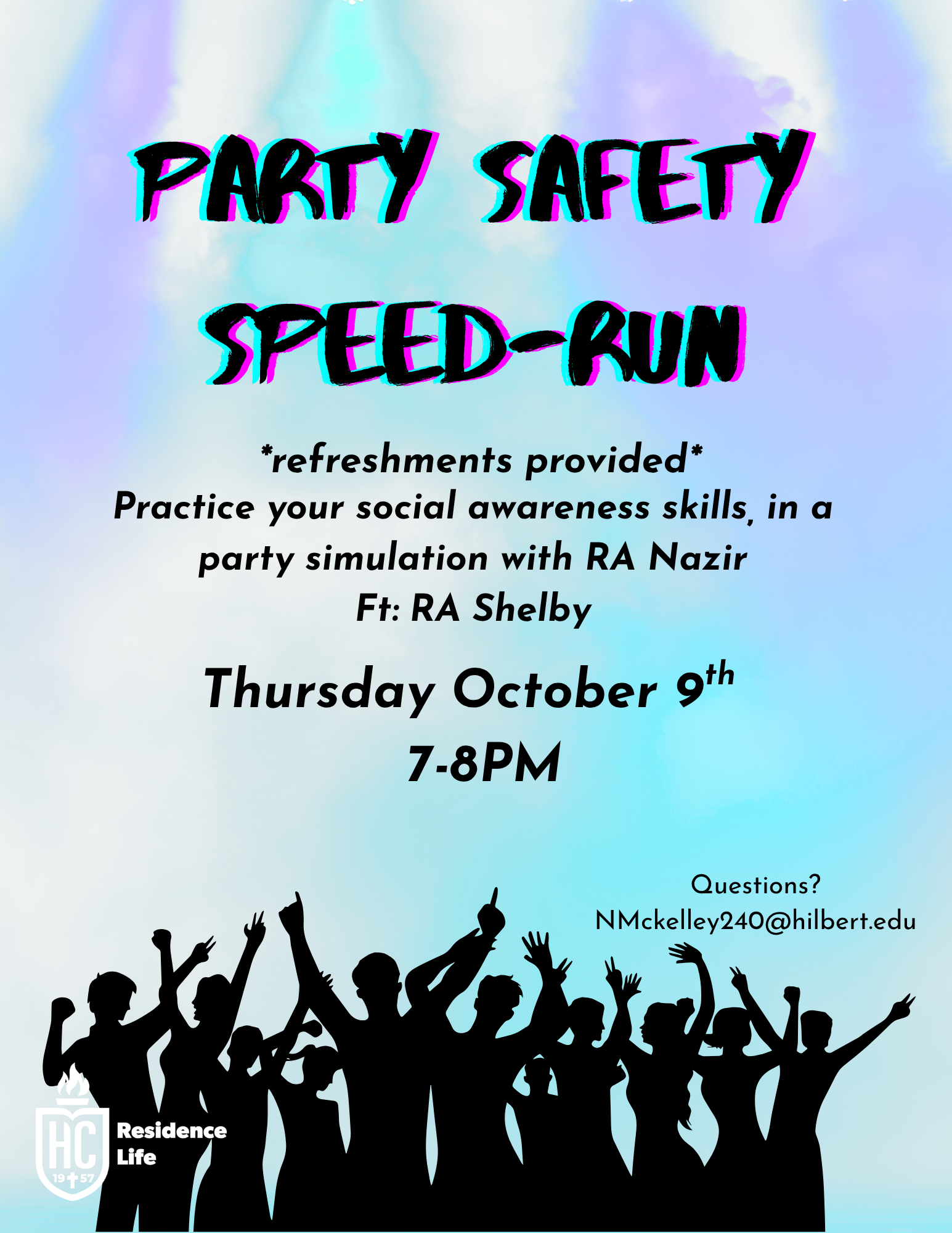 Image of Party Safety Speedrun with RA Nazir