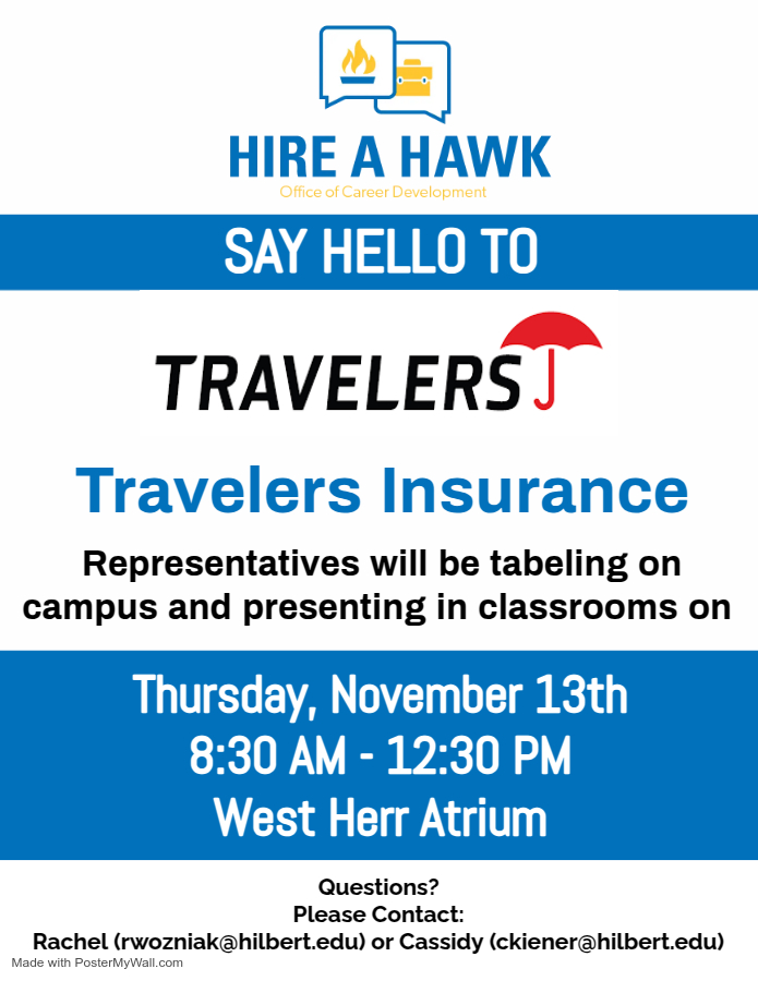 Image of Hire a Hawk - Travelers Insurance