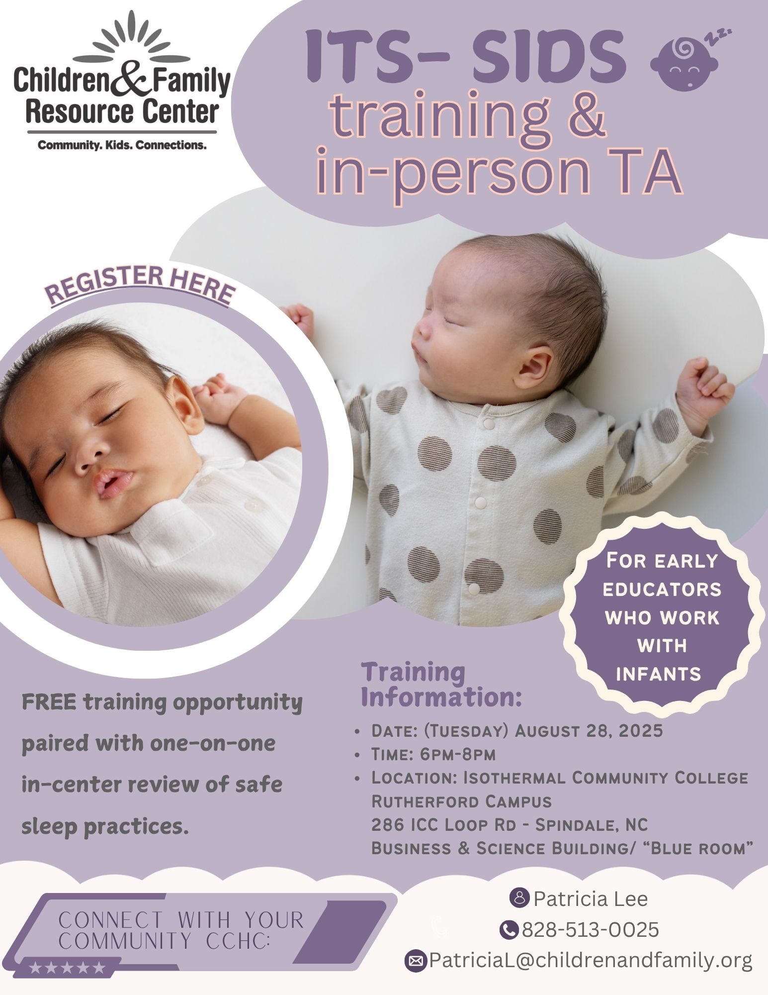 Image of ITS-SIDS  (Infant/Toddler Safe Sleep and Sudden Infant Death Syndrome)