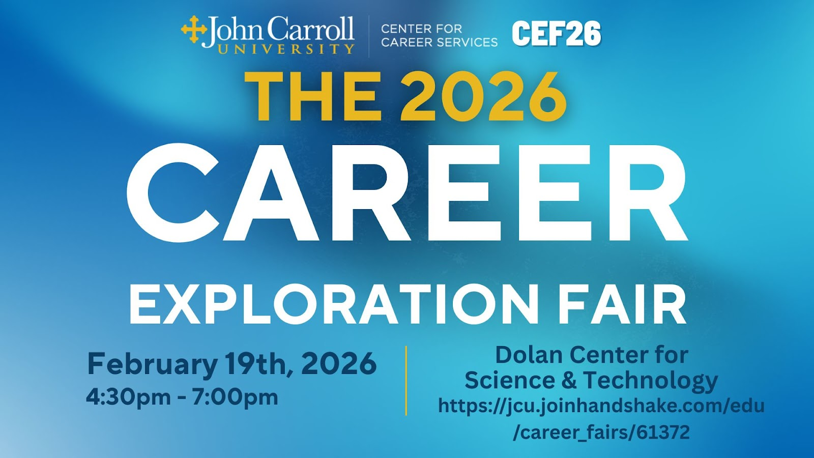 Image of 2026 JCU Career and Exploration Fair 