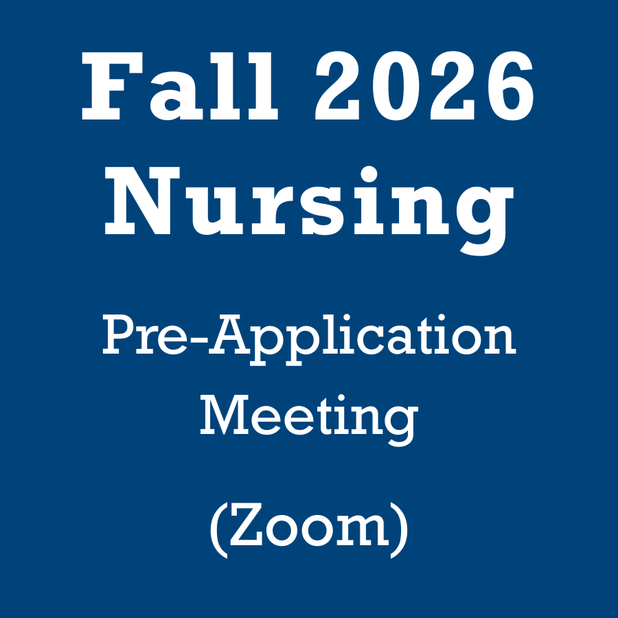 Image of Nursing Pre-Application Meeting (Zoom)