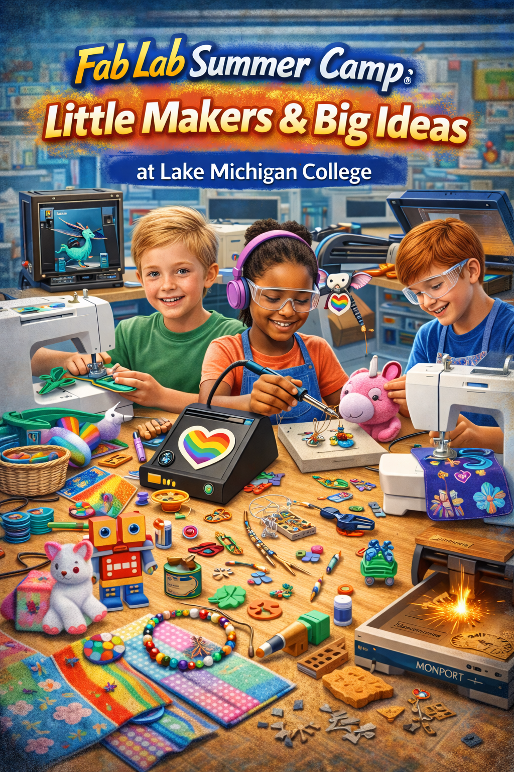 Image of Fab Lab Summer Camp: Little Makers & Big Ideas