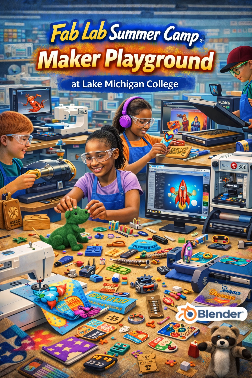Image of Fab Lab Summer Camp: Maker Playground