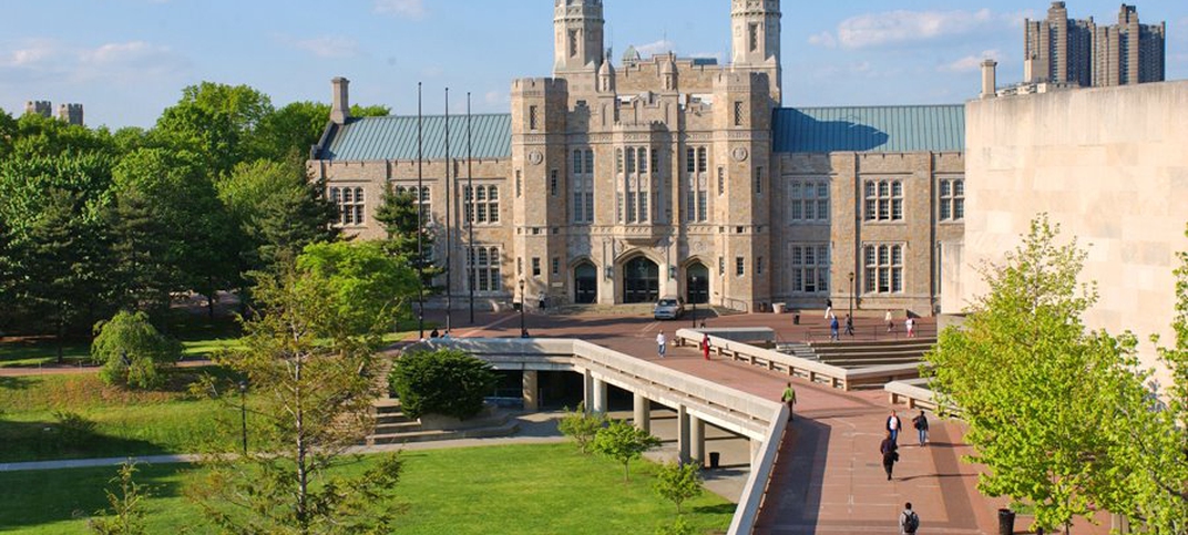 Campus walkway