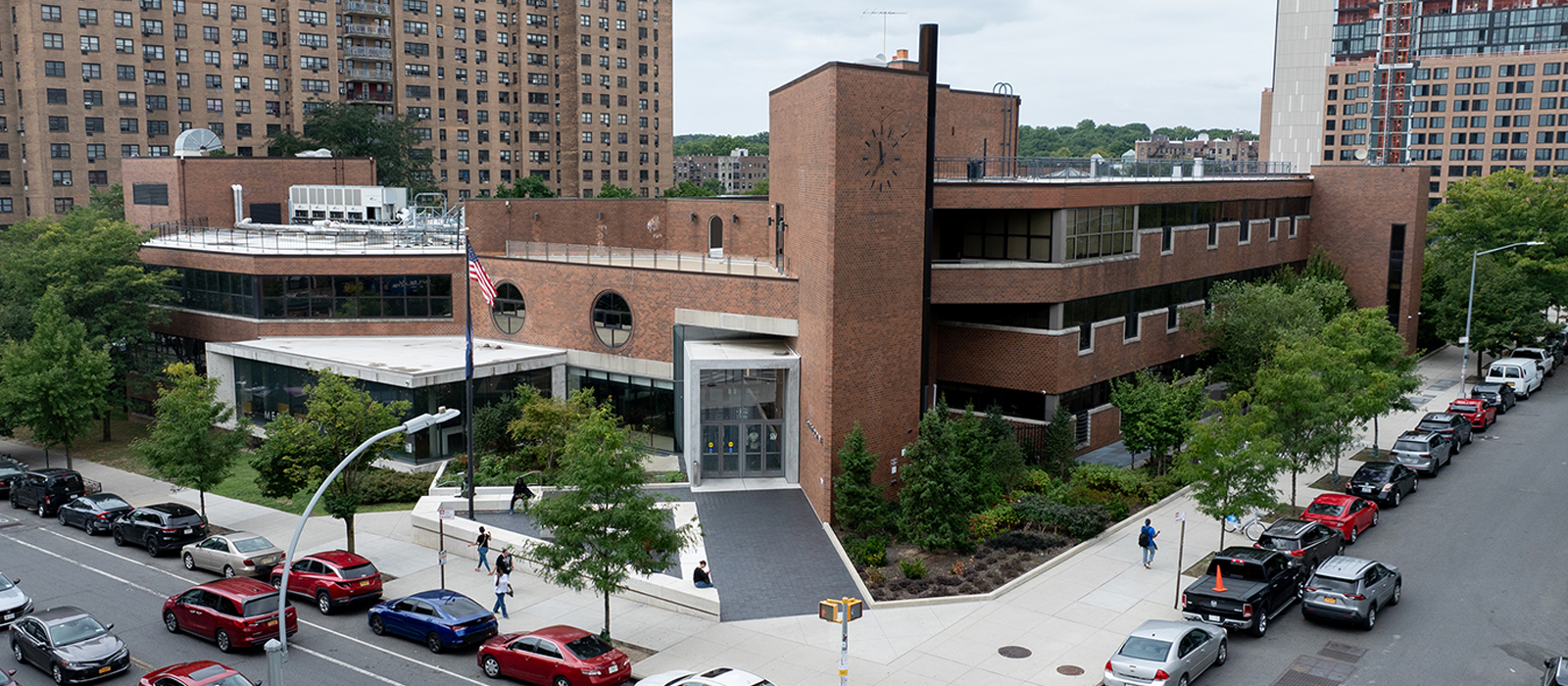 Medgar Evers College Entrance at 1650 Bedford Avenue