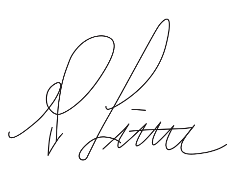 Midlands Technical College President's signature