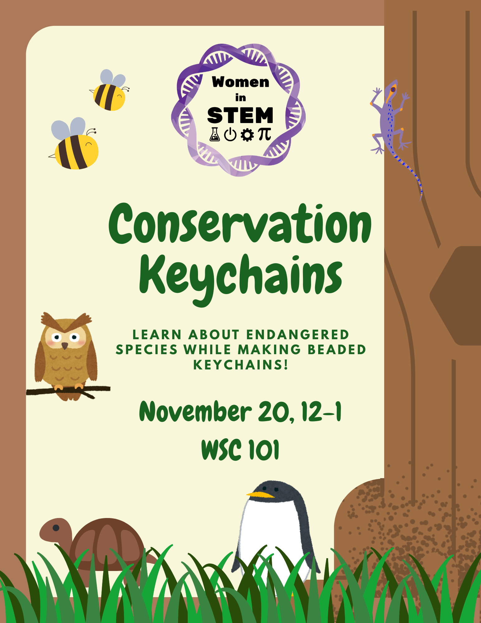 Image of Conservation Keychains (Canceled)