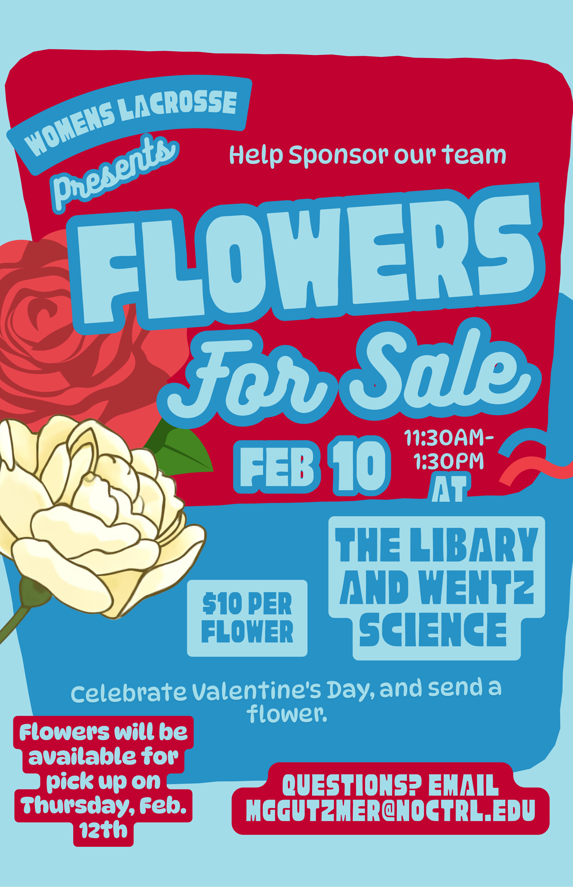 Image of Women's Lacrosse Valentines Fundraiser