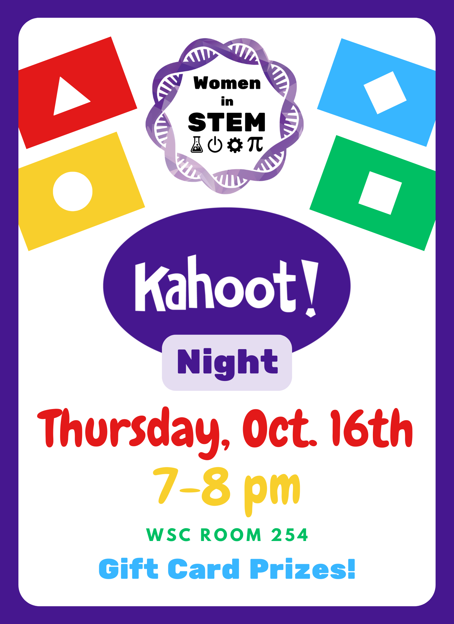 Image of Women in STEM Kahoot Night
