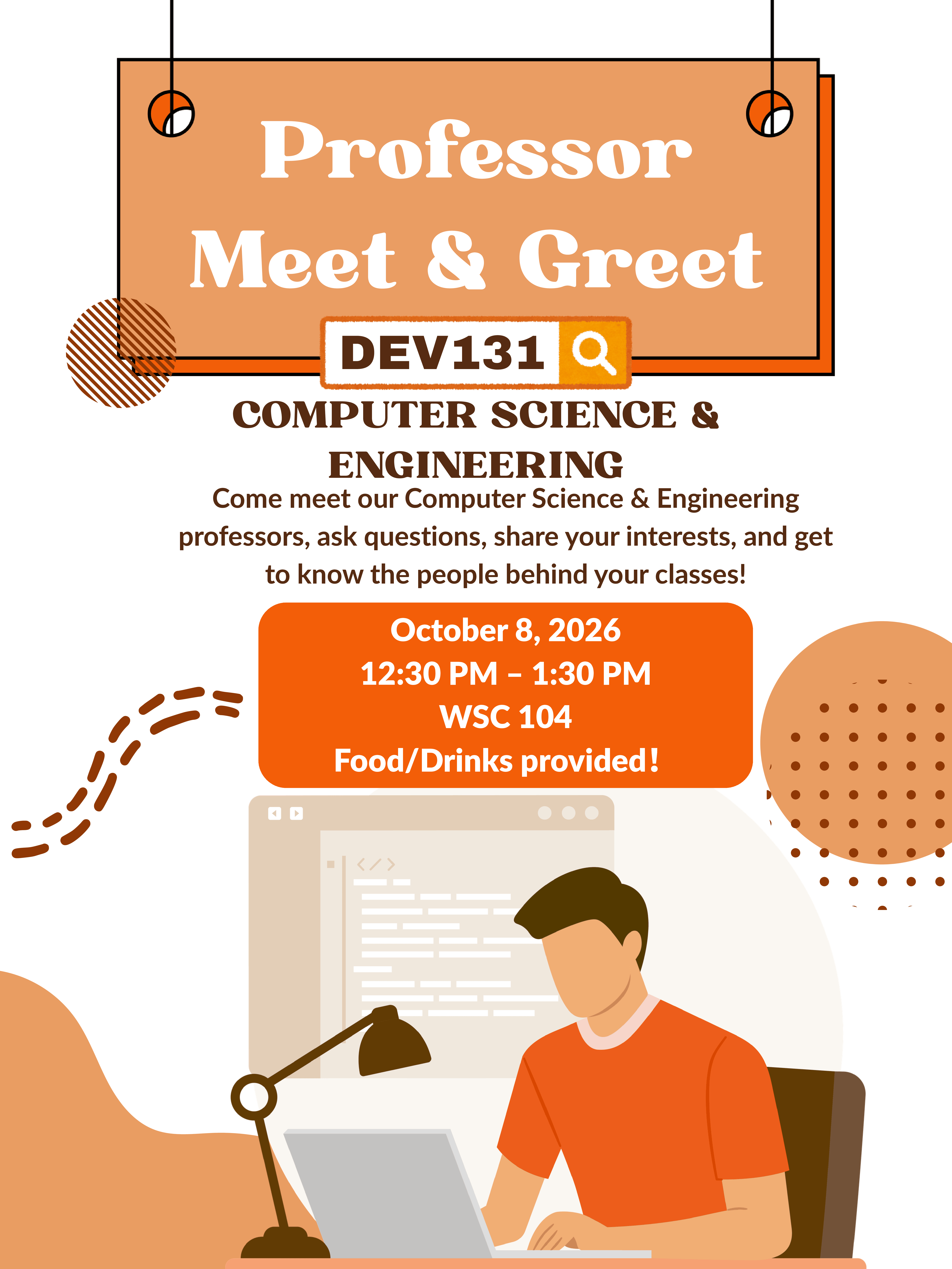 Image of Computer Science and Engineering Professor Meet and Greet