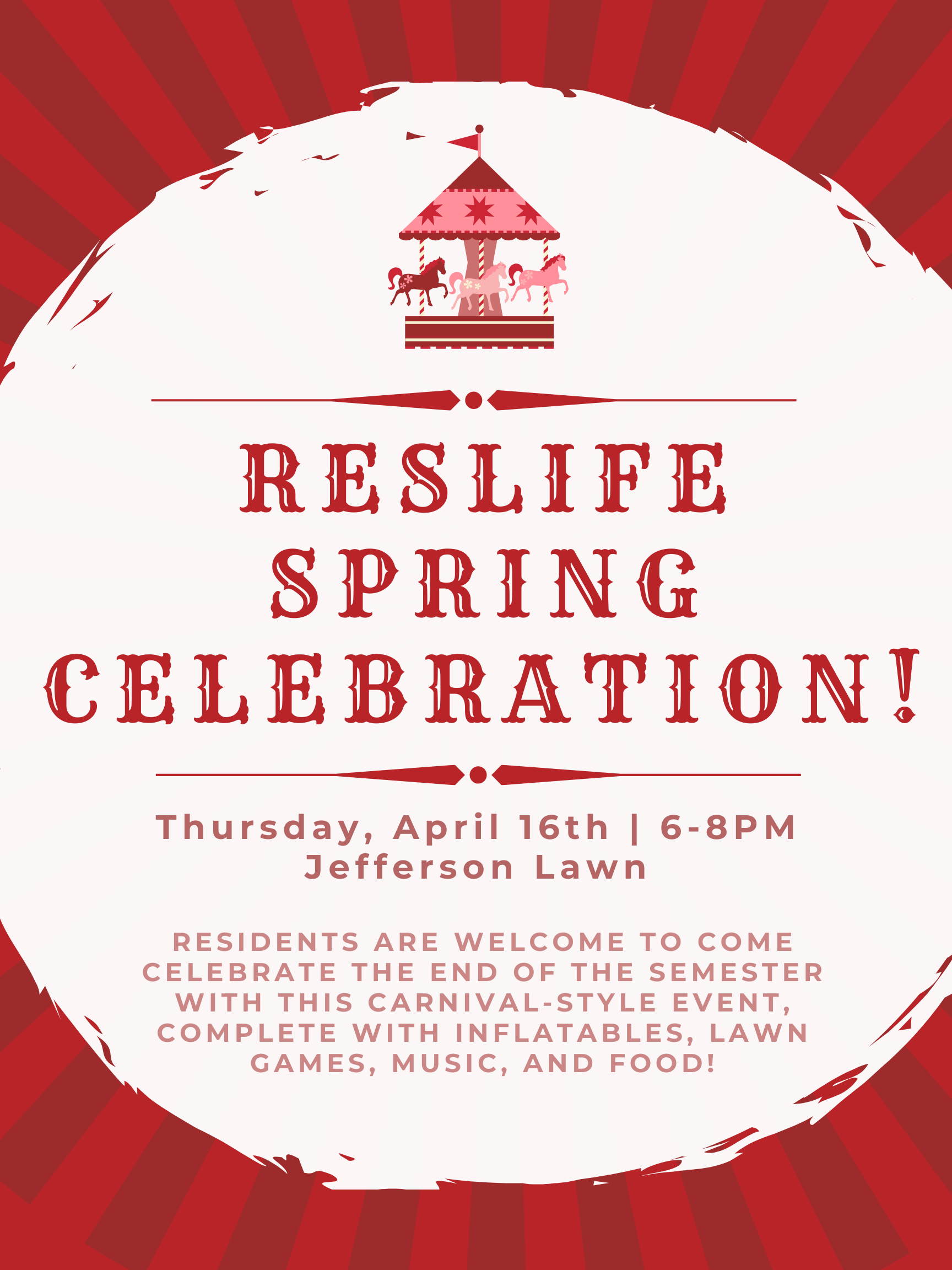 Image of ResLife Spring Celebration