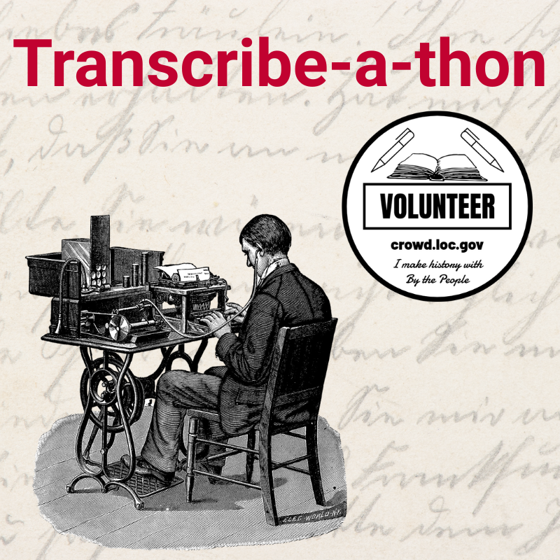 Image of Transcribe-a-thon