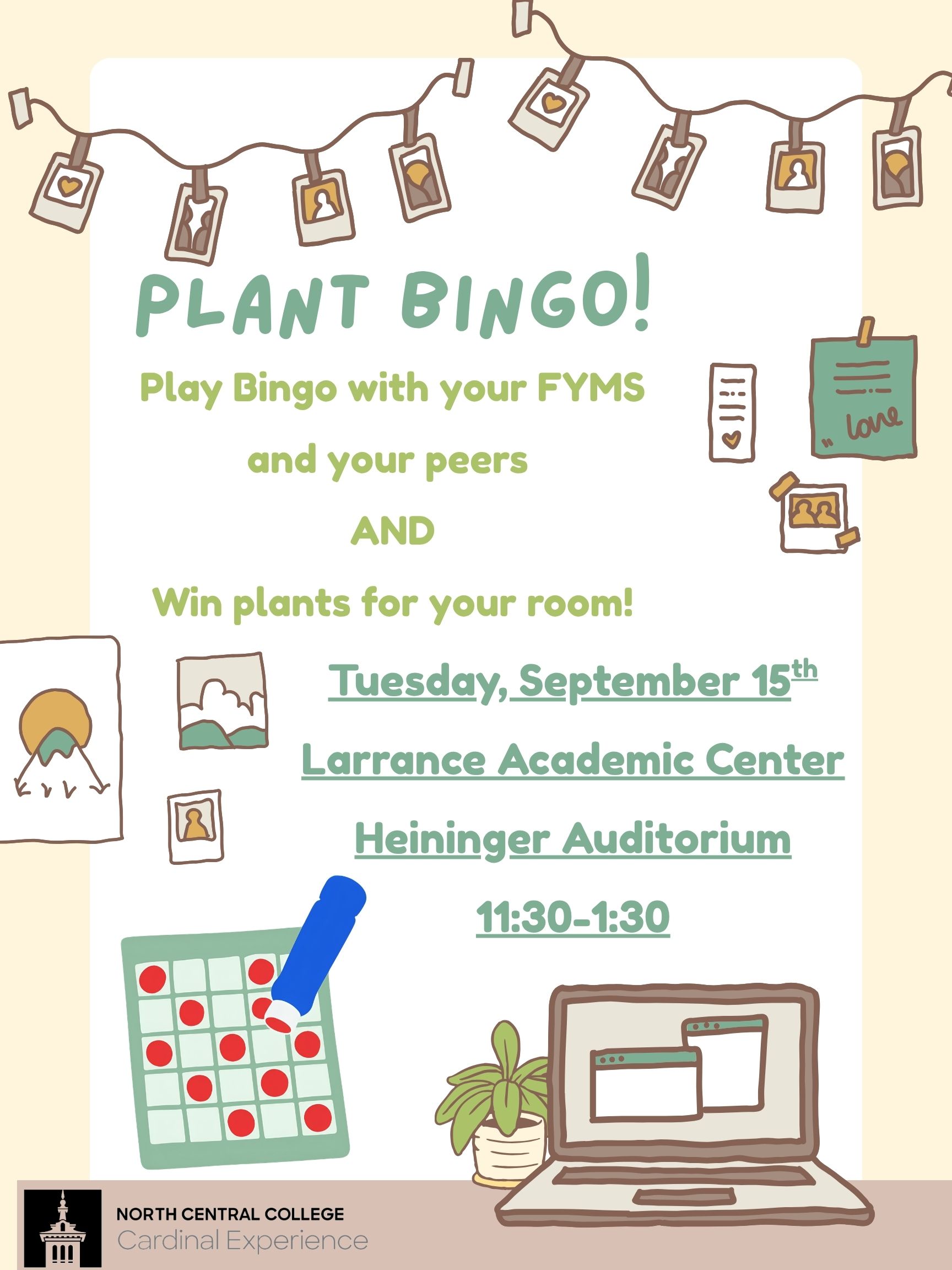 Image of Plant Bingo: FYOC Event