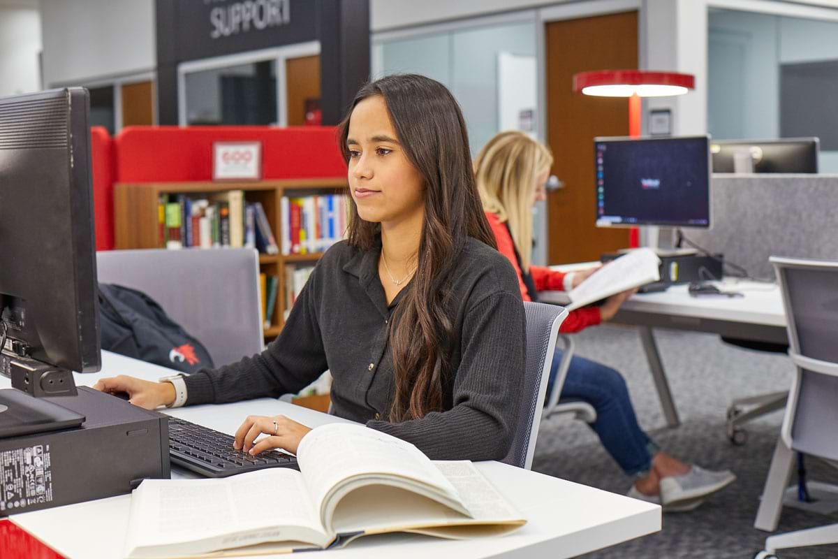 NCC students taking a group selfie photo