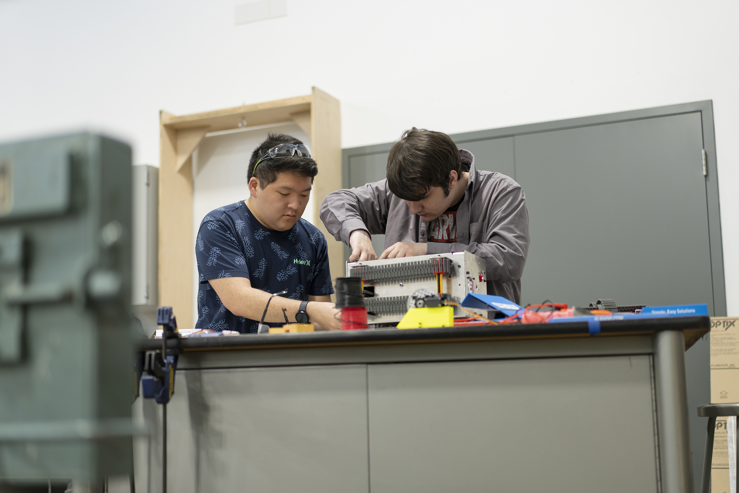 Two Chemistry Students