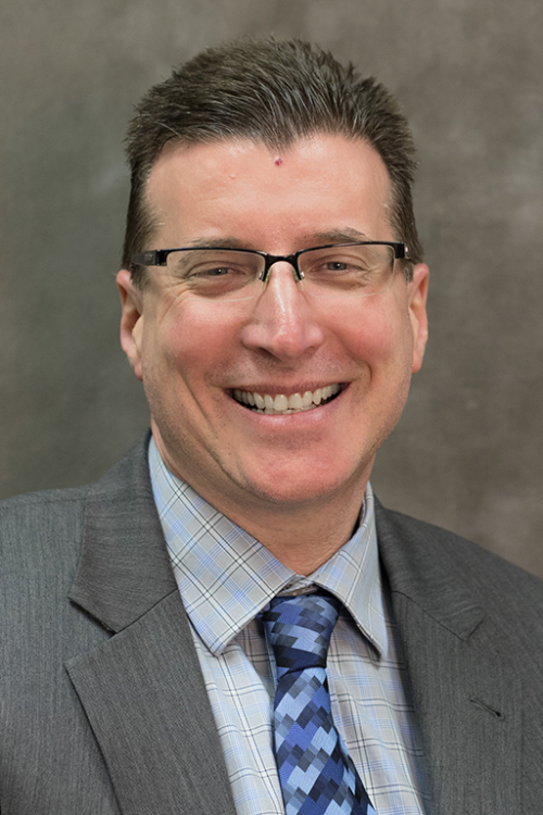 Portrait of RCBC Acting President Dr. David Spang